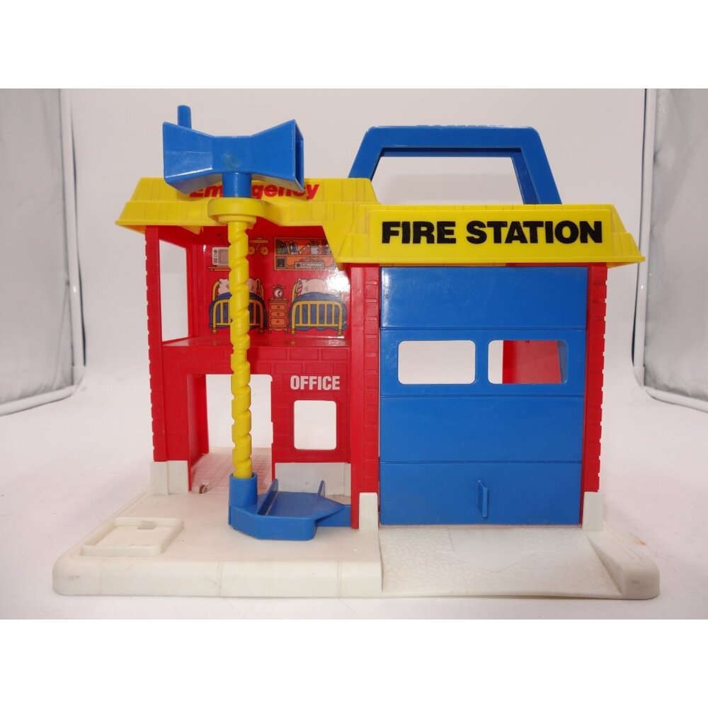 TONKA 1988 Fire Station Play Set MY First‎ Tonka Vintage